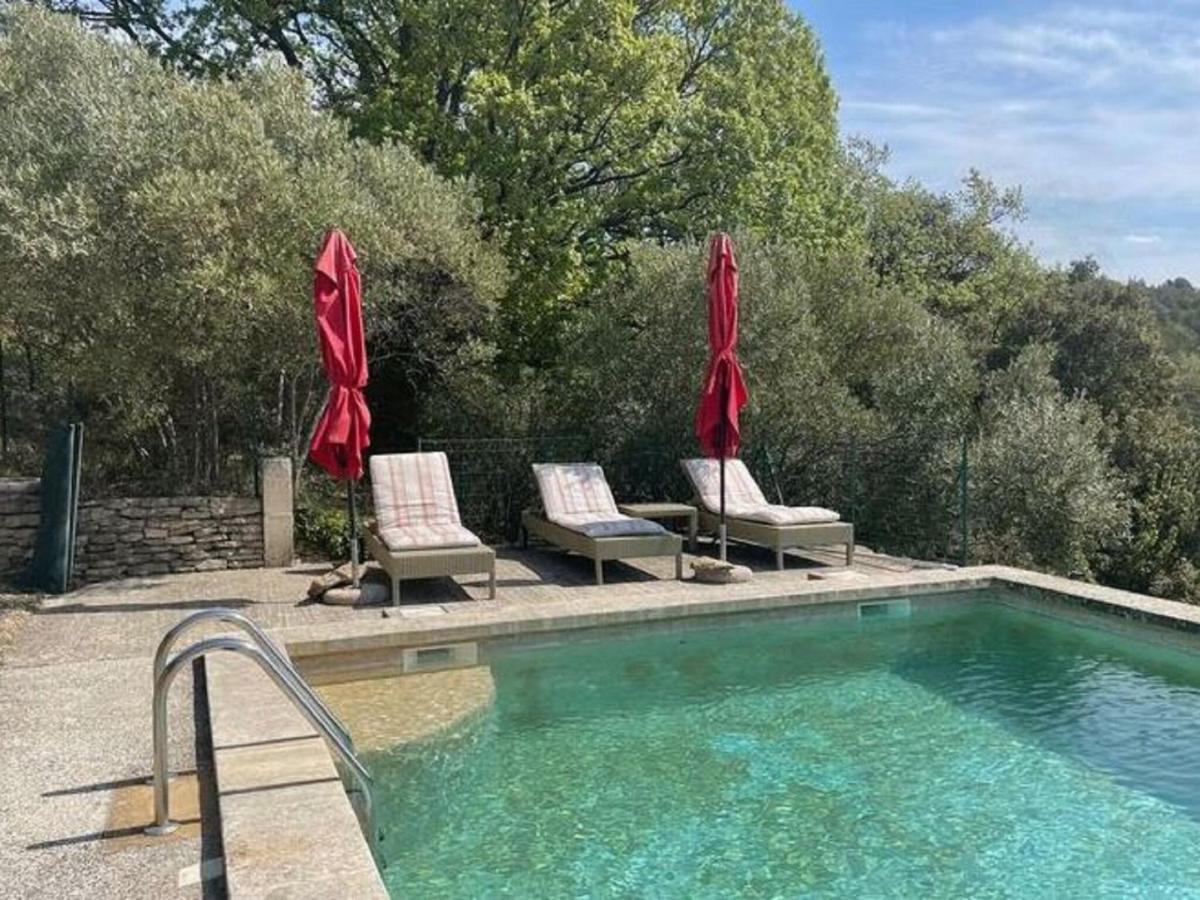 Stylish House With Heated Pool In Lacoste Lacoste  Exteriör bild