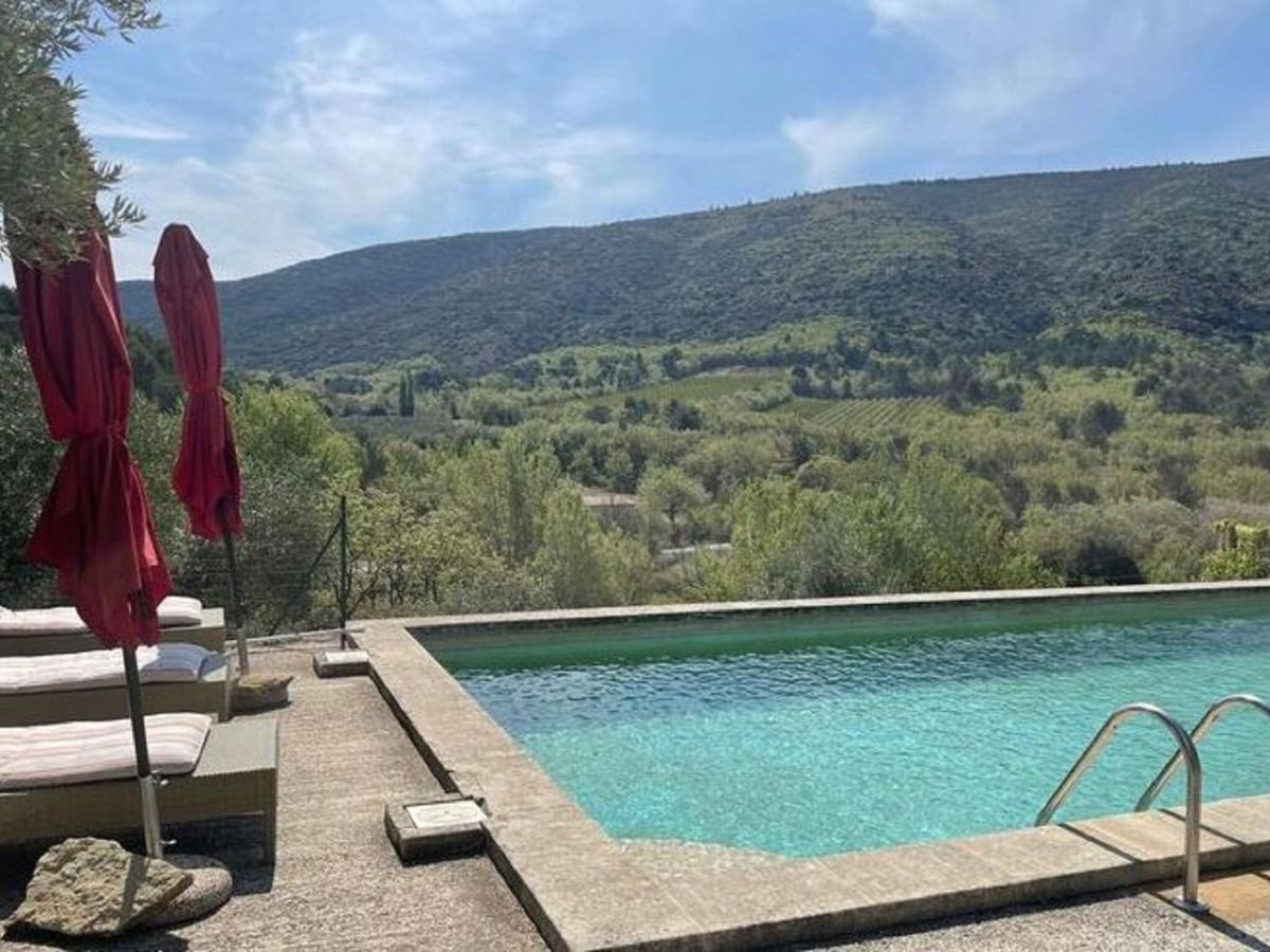 Stylish House With Heated Pool In Lacoste Lacoste  Exteriör bild